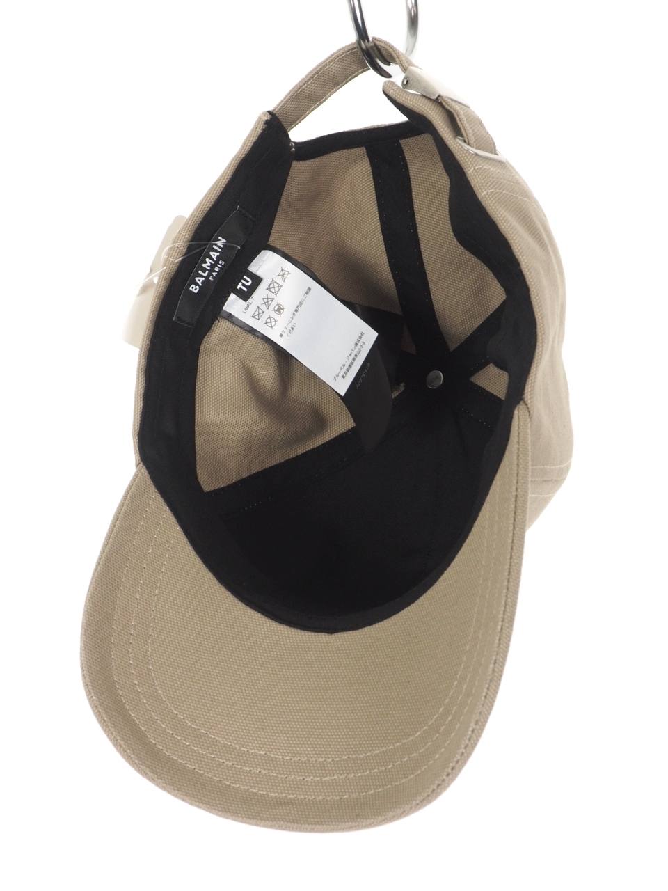 BALMAIN - Bロゴ ベースボールキャップ - ベージュ | STORY