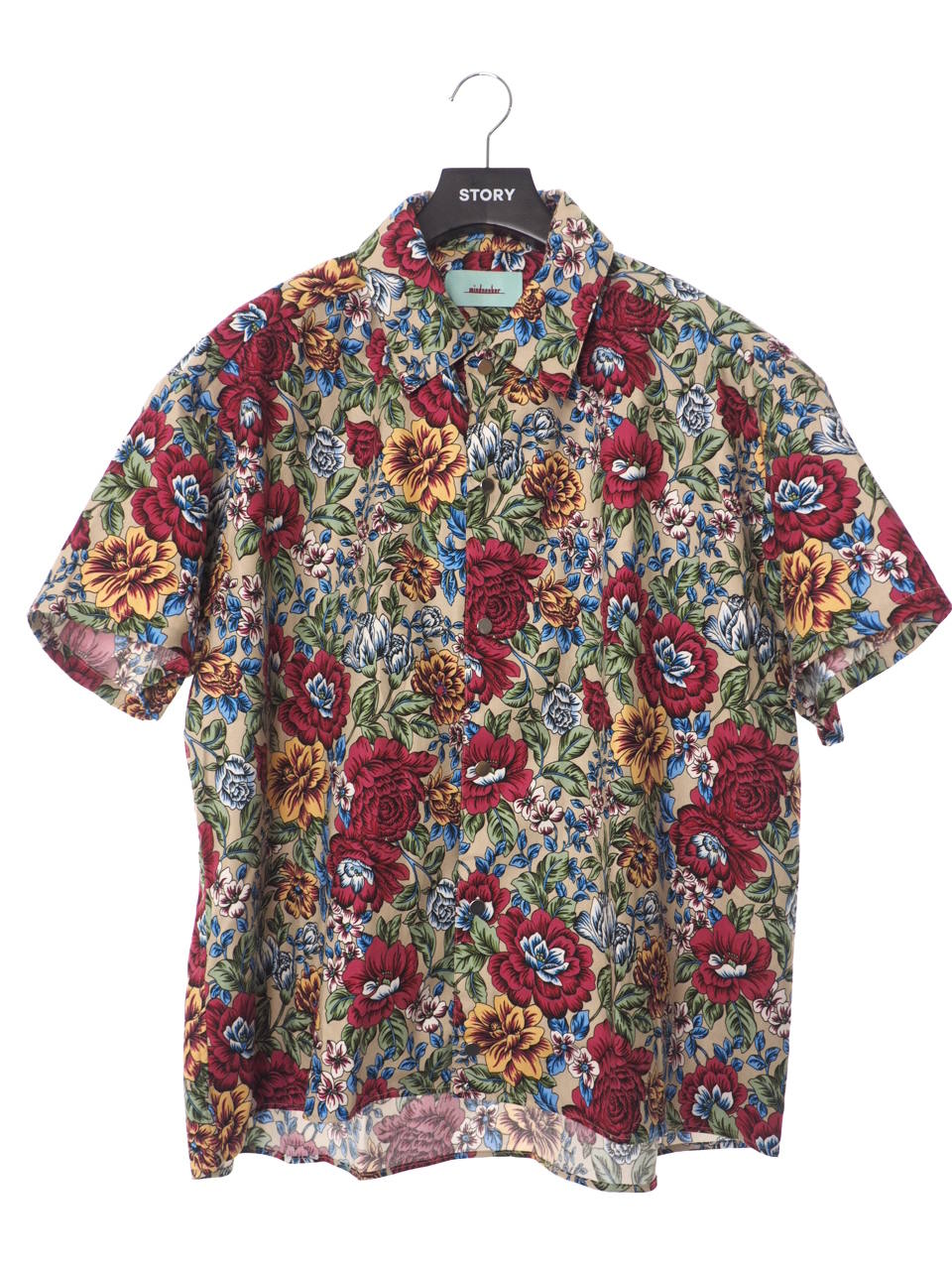 MINDSEEKER マネグラフィック フラワープリントシャツ　本田翼 本田翼さん着 MINDSEEKER マネグラフィック フラワープリントシャツ