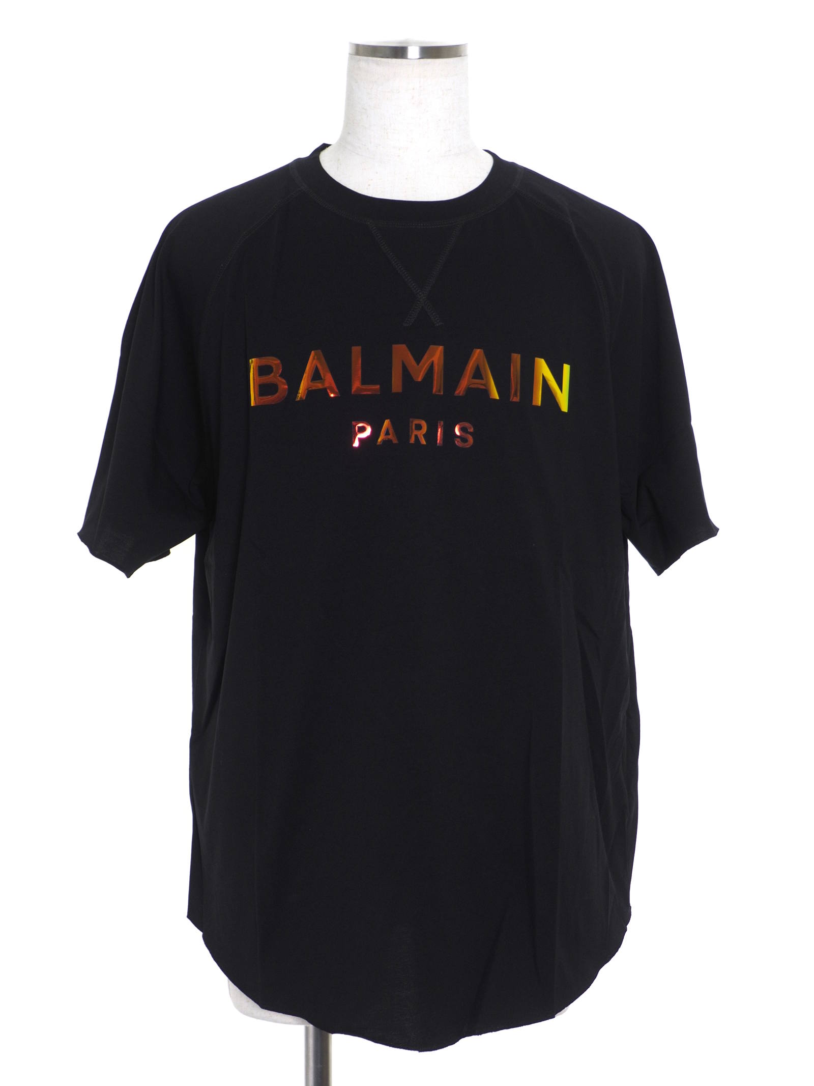 【希少】BALMAIN パリサンジェルマンTシャツ Mサイズ Balmain Paris Logo Straight Fit T-Shirt Tee Top New XL | eBay